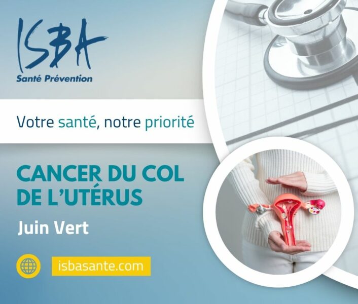 ISBA Santé Prévention pour apporte des conseils pour prévenir sur le cancer du col de l'utérus