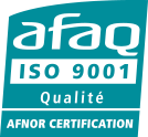 Logo AFAQ AFNOR ISO 9001